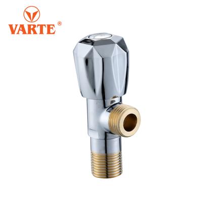 China General Sanitary Pneumatic Valve Bathroom Fittings Brass Good Polish 1/2 Angle Angle Valve for sale