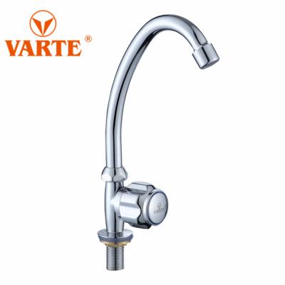 China Thermostatic Faucets Cold Water Sink Rooster Kitchen Basin Bib Cock Faucet Sanitary Single Cold Water Faucet for sale