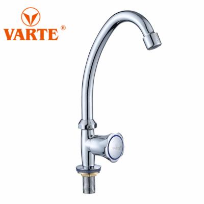 China Thermostatic Basin Mixer Taps Low Price Single Lever Faucets Zinc Handle Kitchen Sink Faucets Cold Water Faucet for sale