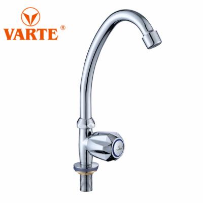 China Thermostatic Faucets Choose To Handle Stainless Steel Cold Water Faucet Bib Cock Zinc Body Basin Mixer Kitchen Water Faucets for sale