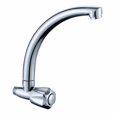 China Zinc Alloy Single Cold Type Kitchen Huiteng Thermostatic Supplier Faucets Cold Brass Cold Water Wall Faucet for sale