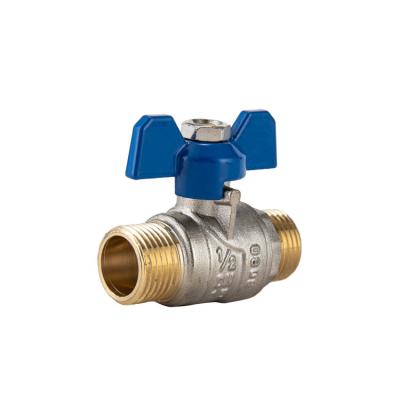 China Varte Brand Upvc Portable Ball Valve Lithium Handle Non Return Valve Forged Brass Butterfly Valve for sale