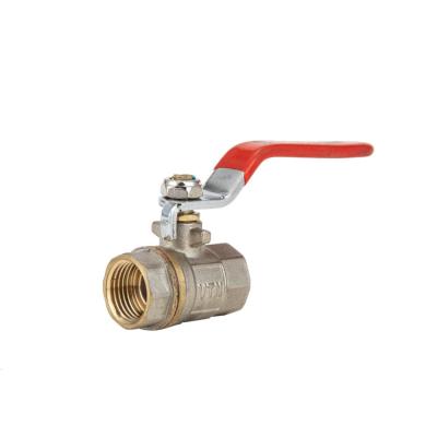 China General Wholesale Iron Long Handle 2 Way Solenoid Upvc Red Ball Valve for sale