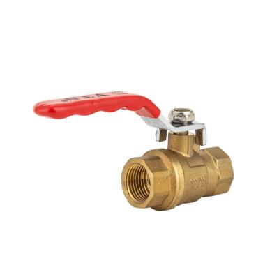 China Two Function New Arrival Threaded Water Brass Ball Valve For Wholesale for sale