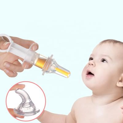 China BPA Free Wholesale Silicone Medicine Dispenser Anti-Clogging Liquid Feeder With Soft Teat Syringe for sale