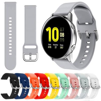 China Realease Replcement Quick Watch Band Silicone Sport Watch Band For Galaxy Watch Samsung Galaxy 42mm Strap New Watch Active Replacement for sale