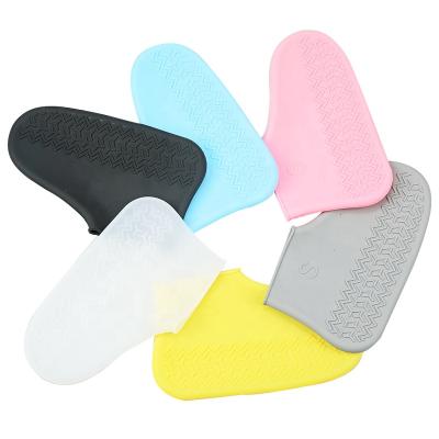 China Outdoor Lightweight Silicone Rain Custom Shoe Covers Waterproof Shoe Protectors, Reusable Shoe Covers Overshoes for sale