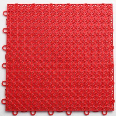 China Modern Interlocking PP Flooring Indoor Sports Plastic Floor Mats for sale