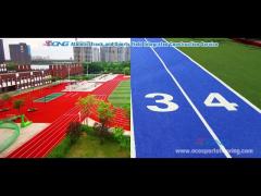 running track,basketball, tennis course