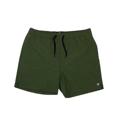 China Wholesale QUICK DRY Summer Beach Pants Swim Trunks Army Green Beach Short Panties For Men for sale