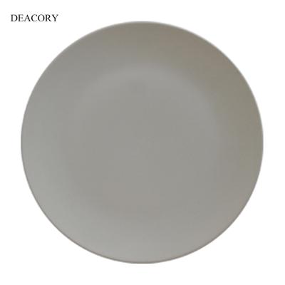 China Viable Wholesale Gray Ceramic Dinner Porcelain Wedding Stoneware Dishes Sets for sale