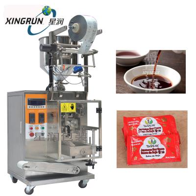 China Small Tea Tomato Sauce Honey Salad Stick Pouch Sachet Filling Packing Machine for sale