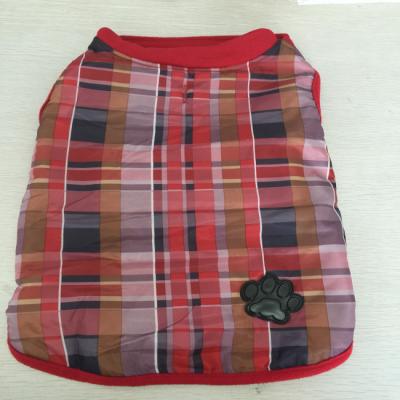 China Polyester Poplin Doggie Clothes/Cotton Plaid for sale