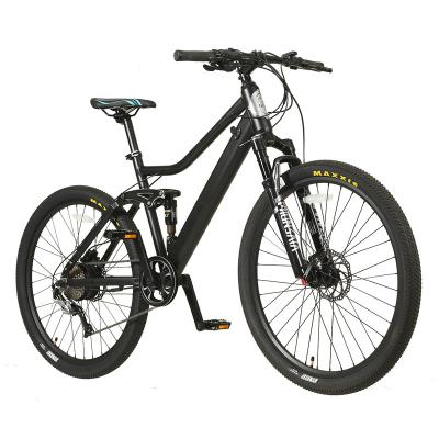 China Aluminum alloy electric mountain bicycle aluminum alloy double power shock absorption cross country lithium battery for sale