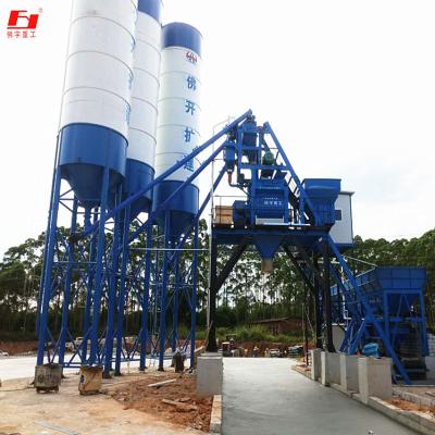 China HZS75 Medium Size Premixed Concrete Plant Mixing Plant Conveyor Premixed Concrete Batching Plant for sale