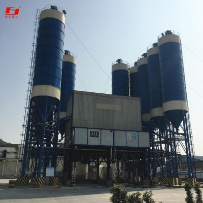 China Concrete Manufacturing Belt Conveyor Concrete Mixing Plant High Quality Batch Production Factory Price HZS150 m3/h for sale