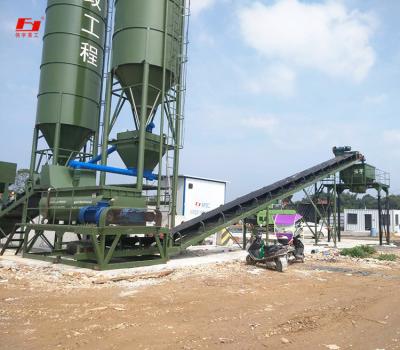 China Favorable Cement Plant WCB600T Plant Cost Stabilized Soil Concrete Cement Mixing Plant for sale