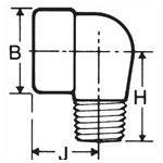 China threaded street elbow for sale