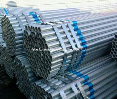 China Hot dipped galvanized schedule 40 steel pipe / mild steel pipe with low galvanized iron pipe for sale