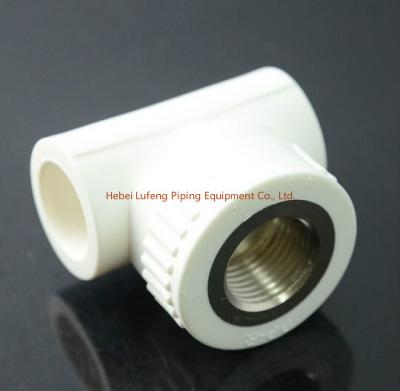 China PPR Fittings PPR Pipe Fittings PPR Female Threaded Tees for sale