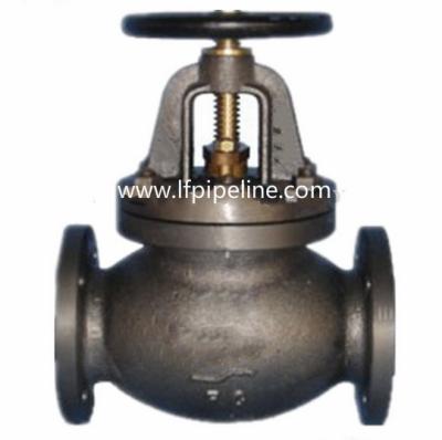 China Marine Cast Iron Globe Valve JIS F7305 5K with drawing for sale