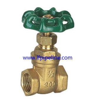 China PN 16 3 Inch Lead Free Brass Gate And Globe Valve Class 125 800 900 Non-rising Stem Solder Connect for sale