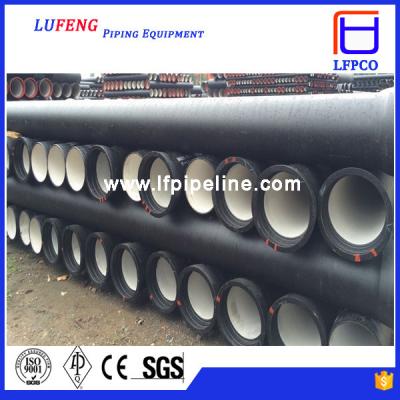 China ductile iron ductile iron pipe class k9 low price good quality à venda