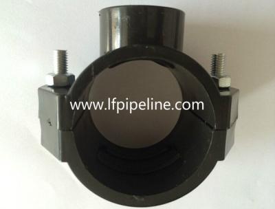 China Saddle clamp for ductile iron pipe/pvc pipe/steel pipe en venta