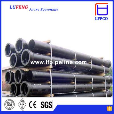 China 300 mm china ductile cast iron pipe class k9 en venta