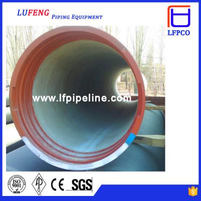 China drinking water supply ductile iron pipe en venta