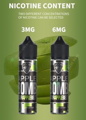 China VGOD Vape Juice E-Liquid 5mg 6mg Nicotine Salt Vape Liquid E-Juice With MSDS Certificate for sale