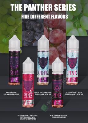 China Plastic Bottle Type 30ml Vaping Juice Nic Salt Vaping Liquid VGOD BLVK NASTY for sale