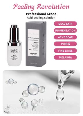 China Professional Grade Skin Exfoliation Serum Set Skin Care Products Cleaning Repairing Skin Revitalize Exfoliating Solution for sale