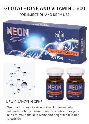 Cina pelle Colleen Fitzpatrick che imbianca il glutatione AL NEON di Mesotherapy del siero in vendita