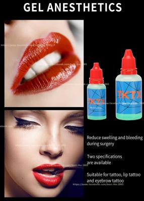 China 40% Topical Anesthetic Gel 15ml 30ml Original TKTX Numbing Gel for sale