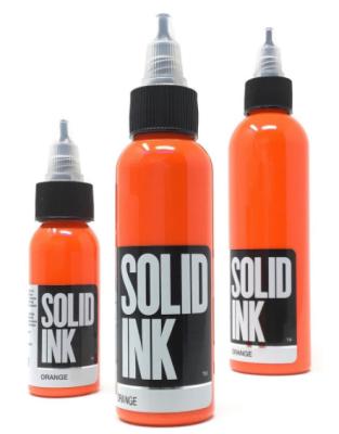 Κίνα Pure Permanent Makeup Pigment Orange Tattoo Ink Solid Body Tattoo Ink 30ML 60ML 120ML 260ML προς πώληση