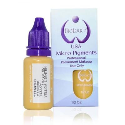 Chine Encre cosmétique de Microblading de Biotouch de maquillage de tatouage permanent jaune d'encre à vendre