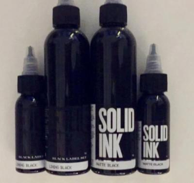 Κίνα Lining Black Body Solid Ink Tattoo Ink Temporary Pure Pigment 120ML 260ML προς πώληση