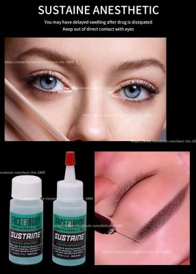 China Green Sustaine Numbing Gel 35ML Anti Allergy Anesthetic Gel For Tattoo zu verkaufen