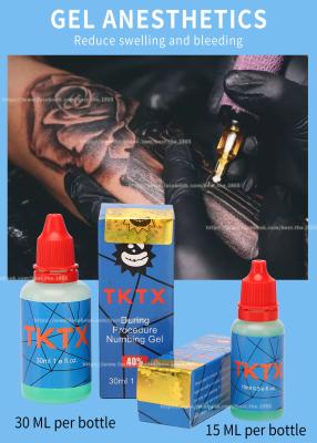 China 40% 15ml 30ml TKTX Tattoo Numbing Gel Original Green 30ml Highly Effective à venda