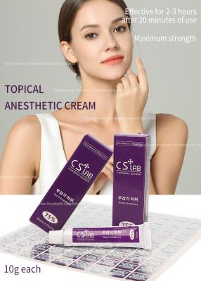 China Laser Tattoo Removal Numbing Anesthetic Cream 10g CSLab 75% à venda