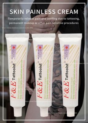 China Tattoo Pain F&E Numbing Cream Anesthetic 30G Effect Lasting For 3 Hours à venda