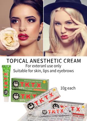 China Anesthetic TKTX Tattoo Numbing Cream Stopping Pain PMU Lip Tattoo Aftercare Cream à venda