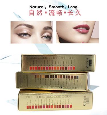 Cina 34 Colors Permanent Makeup Pigment PMU Tattoo Lip Microblading Pigment Ink in vendita