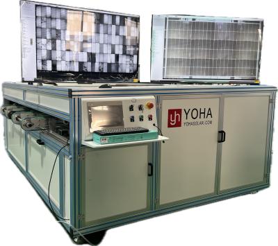 China Solar module EL En AOI Tester Verschillende EL AOI Defect types Groot gezichtsveld Uitgerust met Sony CCD-chips Te koop