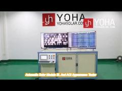 pv solar module el aoi appearance tester solar panel tester manufacturers