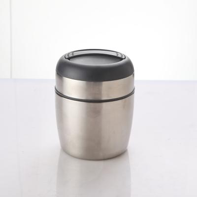 China Viable Promotional Price Portable Office Insulated Lunch Box Stainless Steel Double Wall Thermal Stainless Steel Food Container for sale