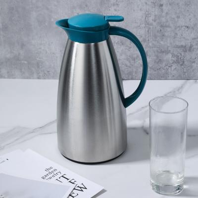 China WITH LID High Quality Thermal Carafe Double Walled Vacuum Insulated Coffee Jug With Glass Inner Travel Thermos Jugs Vacuum Jug for sale