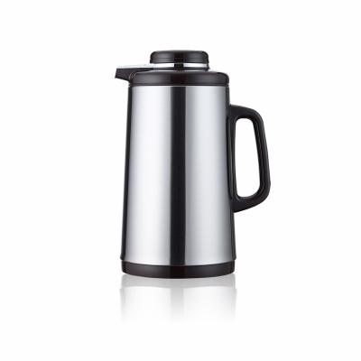 China WITH LID Carafe Vacuum Jug Stainless Steel Shell Glass Inner Coffee Milk Heat Insulated Teapot Keep Cold Water Double Wall Thermos for sale