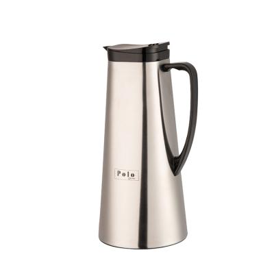 China PORTABLE Durable Using Low Price 1.0Liter Coffee Pot Stainless Steel Vacuum S/S Thermos Carafe Tea Thermal Coffee Pot for sale